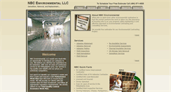 Desktop Screenshot of nbcenvironmental.com